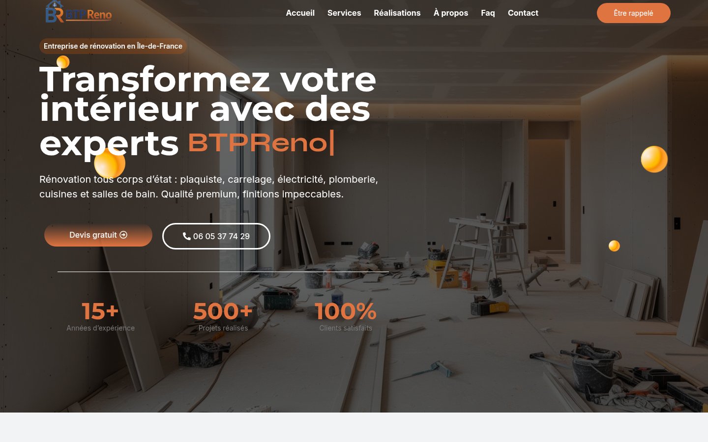 BTP RENO — aperçu bureau